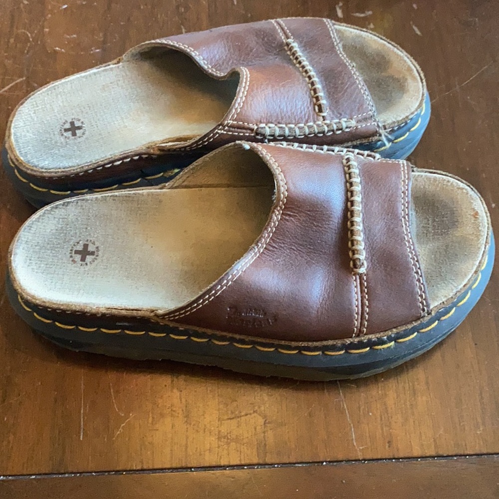 Doc Martens Vintage Slip on Leather Sandals